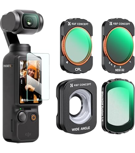 【美品】DJI osmo pocket freewell Amazon.com : Freewell 2-in-1 Macro & Wide Angle Lens Kit for